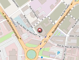 Carte de Senane Mohamed-ali à Montpellier