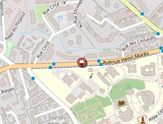 Carte de Supagro Montpellier à Montpellier