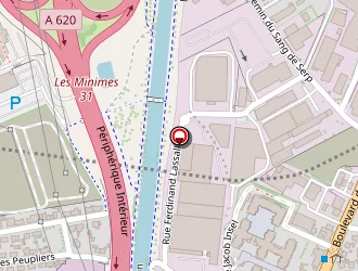 Carte de Huchet Bernard à Toulouse