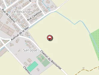 Carte de Boulodrome à Candillargues