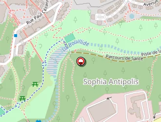 Carte de Abeeway à Valbonne