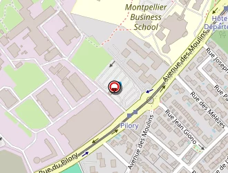 Carte de Chollet Hubert à Montpellier