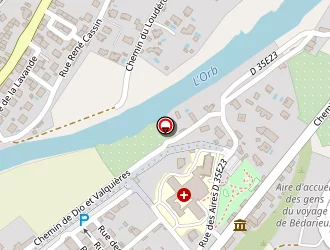 Carte de Salvaire Michel à Bédarieux