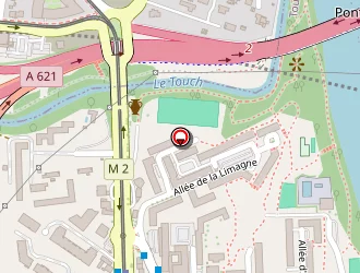 Carte de Le Moulin D'ambre à Toulouse