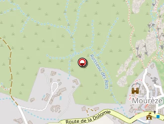 Carte de La Calade à Mourèze