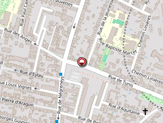 Carte de Evodys à Toulouse