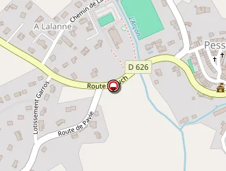 Carte de Dubon Gérard à Pessan