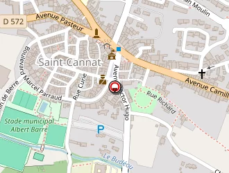 Carte de Serrufer à Saint-cannat