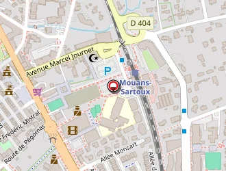 Carte de Cinéma Strada à Mouans-sartoux