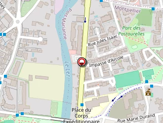 Carte de Orieux Virginie à Montpellier