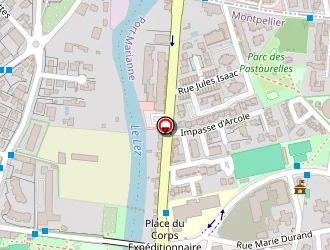 Carte de Billard Odile à Montpellier