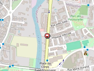 Carte de Oxxo à Montpellier