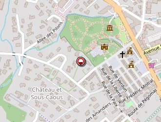 Carte de Maison Du Commerce Equitable à Mouans-sartoux