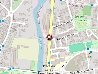 Carte de S.b.m à Montpellier