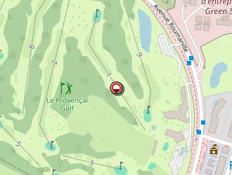 Carte de Provencal Golf à Biot