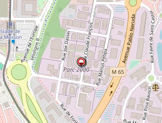 Carte de Boulodrome Reyne à Montpellier