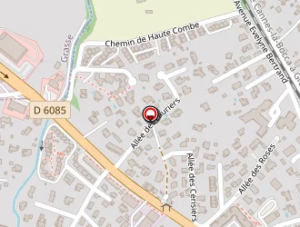 Carte de Espace Zen à Mouans-sartoux