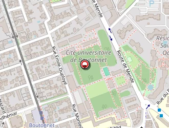 Carte de Jésuites à Montpellier