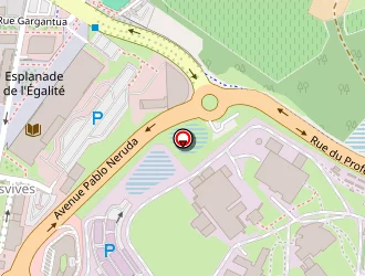 Carte de Etbs Bastide à Montpellier