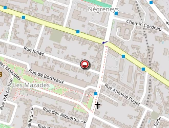 Carte de Chaumes Daniel à Toulouse