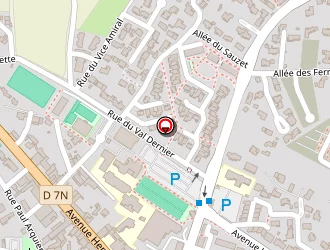 Carte de D.s.c.p à Saint-cannat