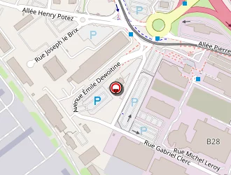 Carte de Aero Vision à Blagnac