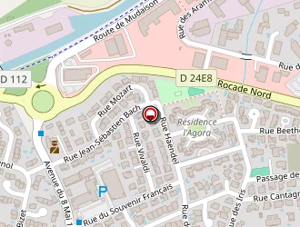 Carte de Tradop à Mauguio