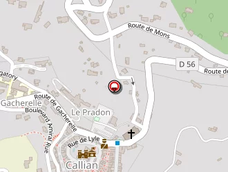 Carte de Taxi Collines à Callian