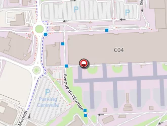 Carte de Kintetsu World Express à Blagnac