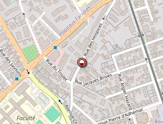 Carte de Agence Immo Conseil à Montpellier