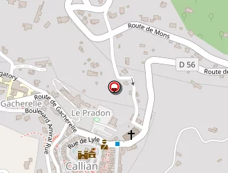 Carte de Au Rendez-vous à Callian