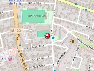 Carte de Pons Bernard à Toulouse