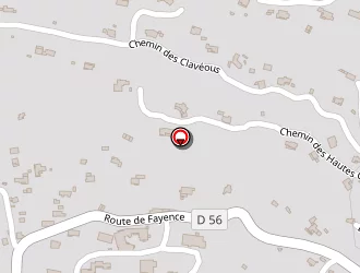 Carte de Aire De Jeux à Callian