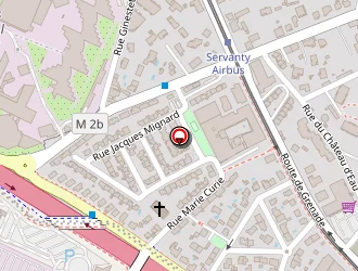 Carte de Blagnac Couture à Blagnac