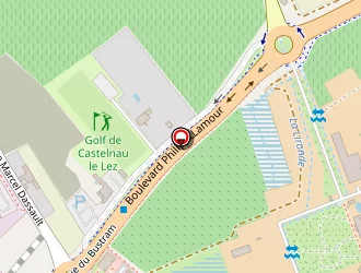 Carte de La Boca à Castelnau-le-lez