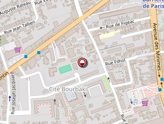 Carte de Aire Bourbaki à Toulouse