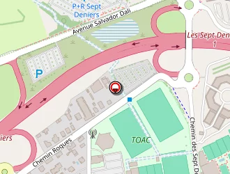 Carte de Toac Basket à Toulouse