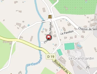 Carte de Gaziello à Fayence