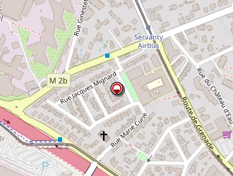 Carte de Centre Thieu-lam à Blagnac