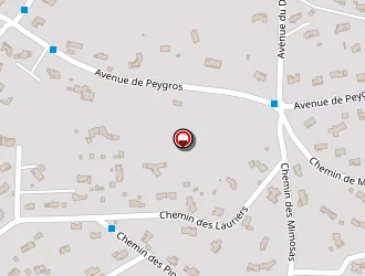 Carte de La Bastide Des Senteurs à Peymeinade