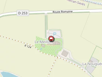 Carte de Le Meillon à Monferran-savès