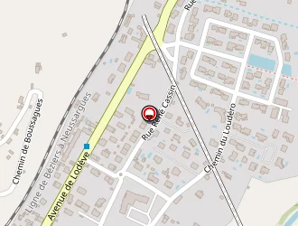 Carte de Domergue Eric à Bédarieux