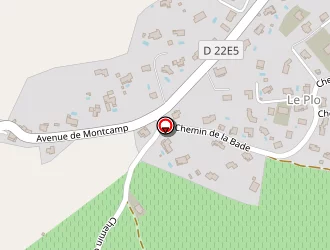 Carte de Giddings Keith à Pradal (le)