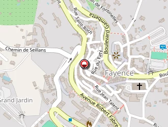 Carte de Sofadex à Fayence