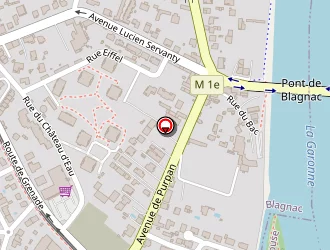 Carte de O'pavillon à Blagnac