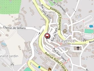 Carte de Cobadex à Fayence