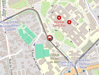 Carte de Nanomedsyn à Montpellier