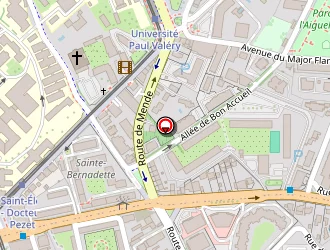 Carte de L'escale Régale à Montpellier