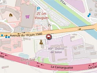 Carte de Mc 40 à Salon-de-provence