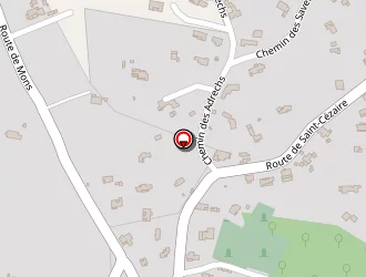 Carte de Gamm Vert à Callian